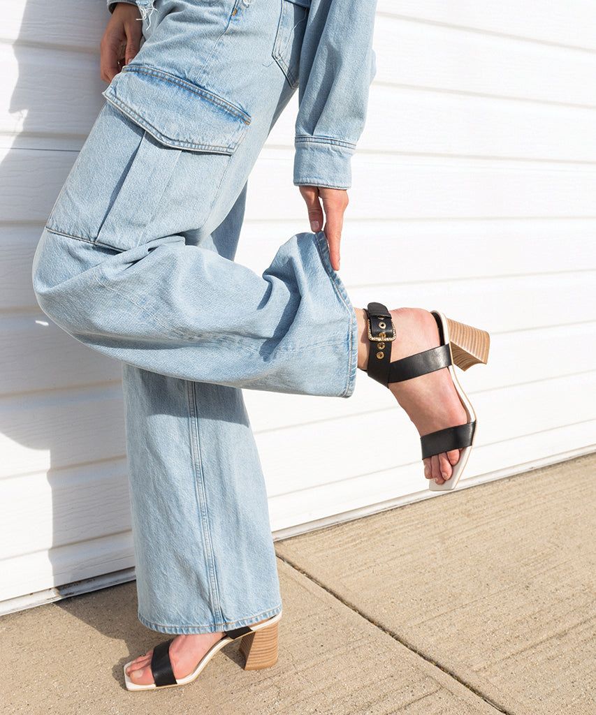 PAYTIN HEELS BLACK LEATHER sold by Dolce Vita product image thumbnail 2