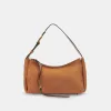 AUDRI SHOULDER BAG RUSTY OAK SUEDE sold by Dolce Vita