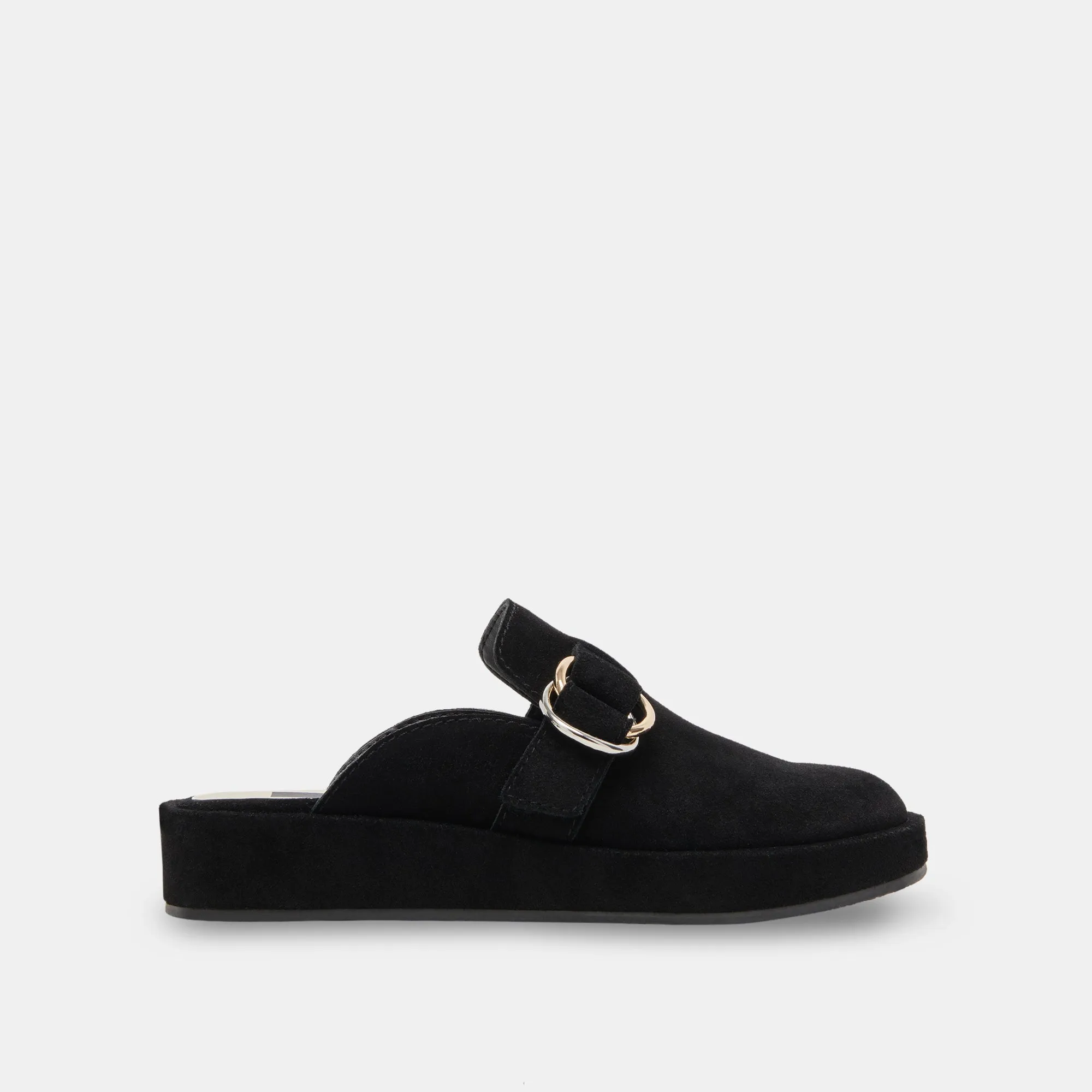 ASTOR FLATS ONYX SUEDE sold by Dolce Vita