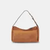 AUDRI SHOULDER BAG RUSTY OAK SUEDE sold by Dolce Vita