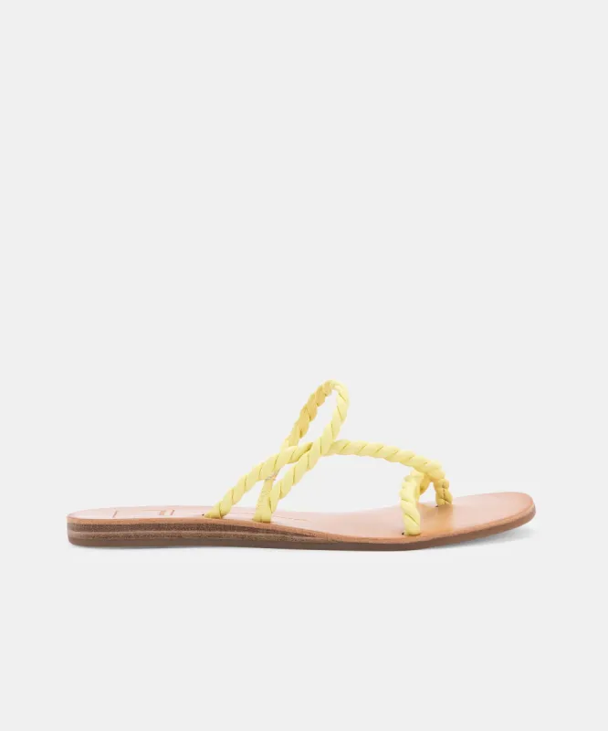 DEXLA SANDALS CITRON sold by Dolce Vita