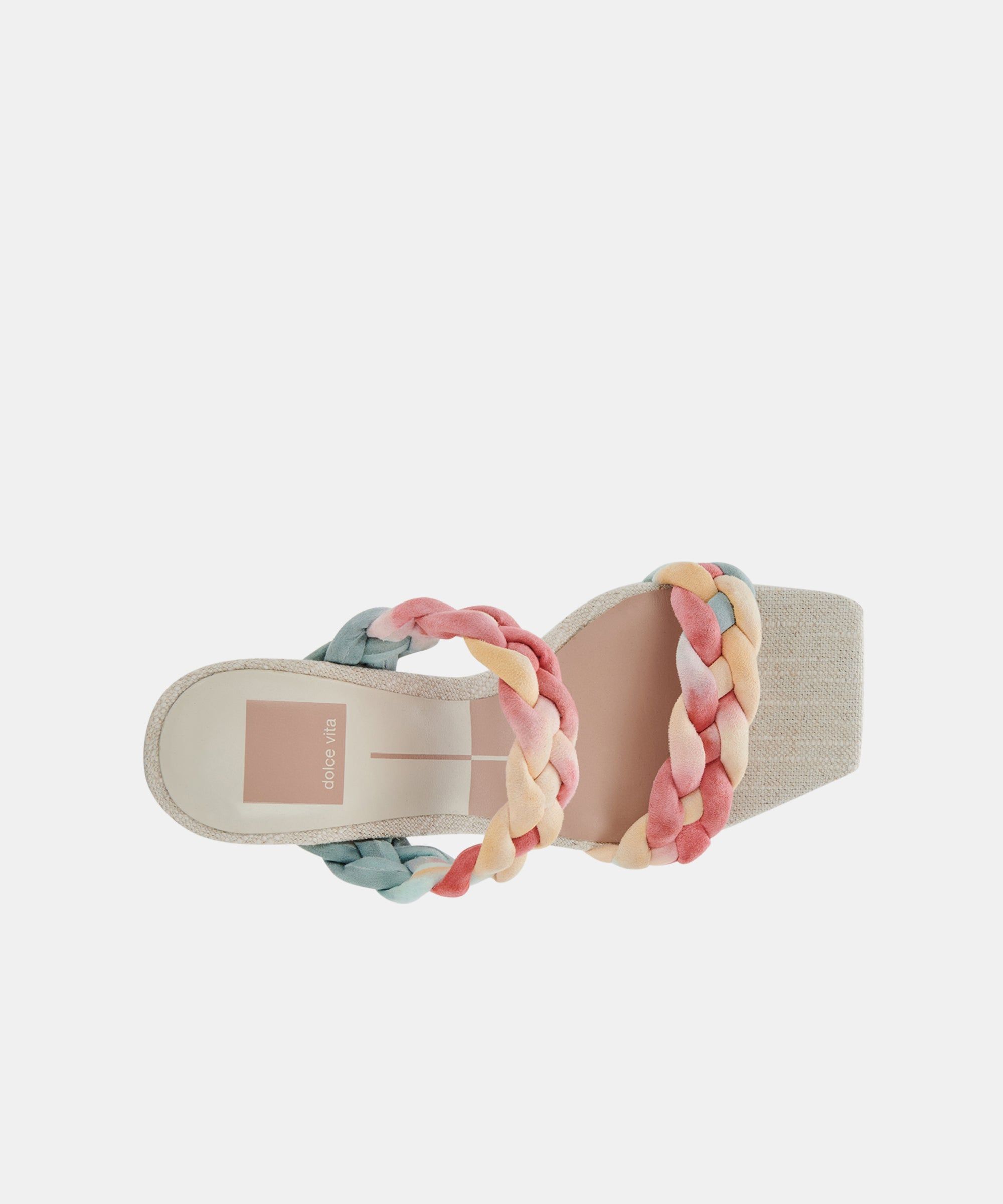 PAILY HEELS CORAL MULTI STELLA SUEDE sold by Dolce Vita product image thumbnail 10