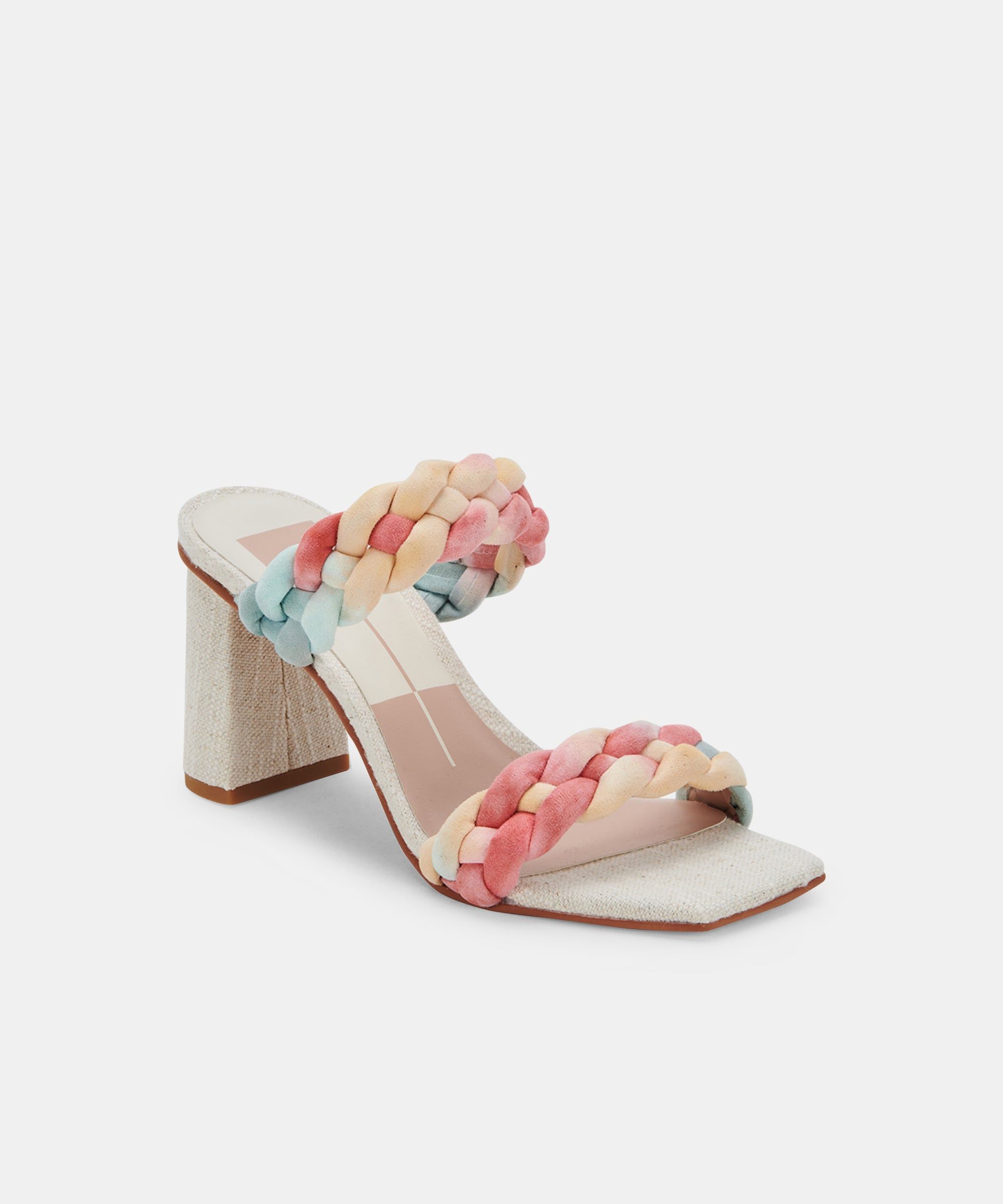 PAILY HEELS CORAL MULTI STELLA SUEDE sold by Dolce Vita product image thumbnail 3