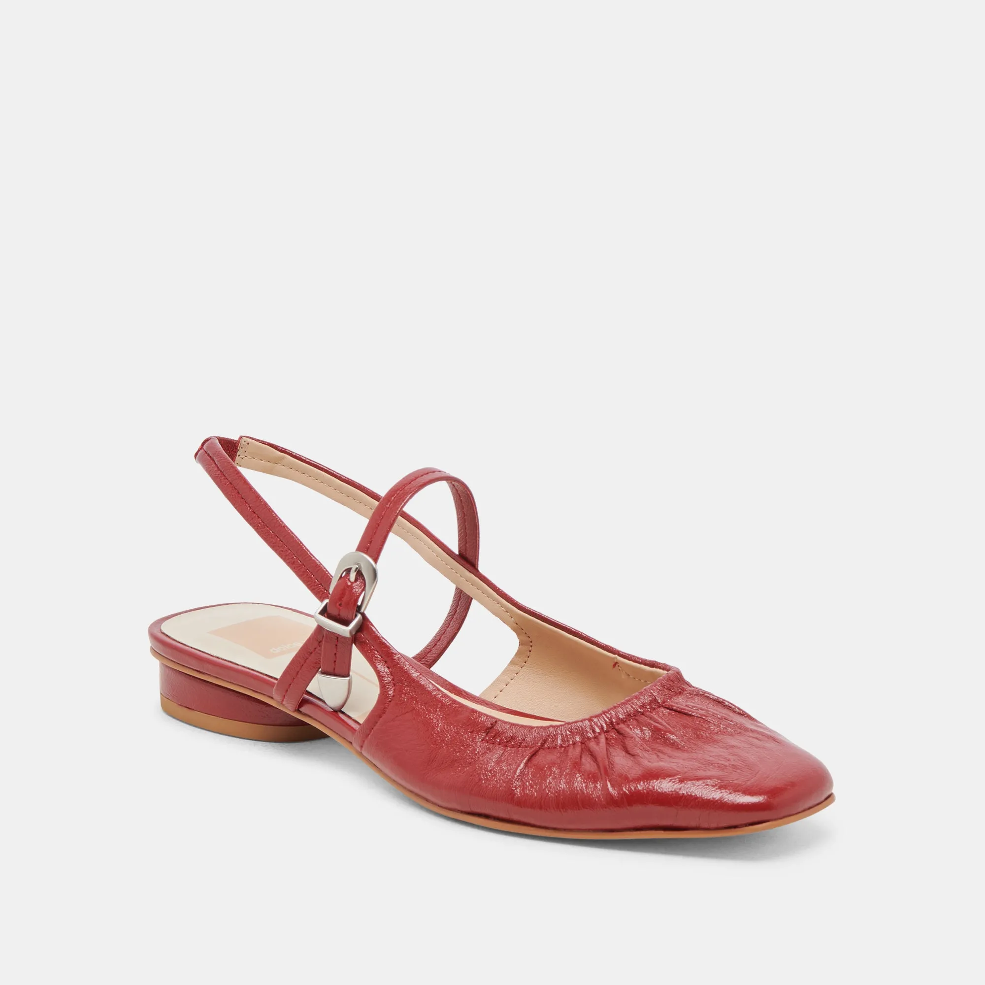 RIANNE FLATS RED CRINKLE PATENT sold by Dolce Vita product image thumbnail 2