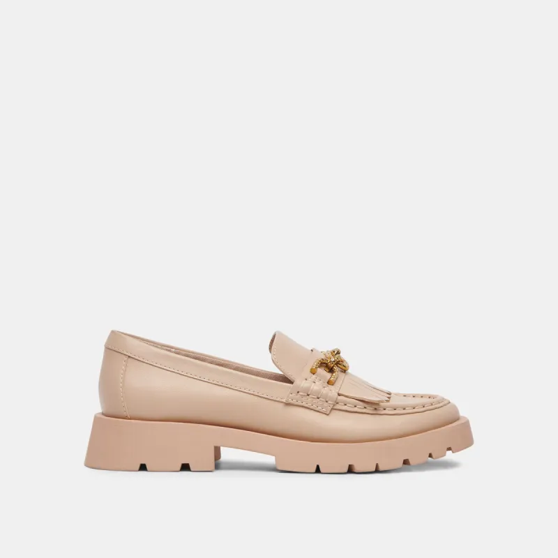 ERNA WIDE FLATS LT BLUSH LEATHER sold by Dolce Vita