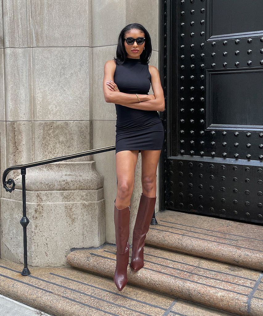 AUGGIE BOOTS CHOCOLATE DRITAN LEATHER sold by Dolce Vita product image thumbnail 2