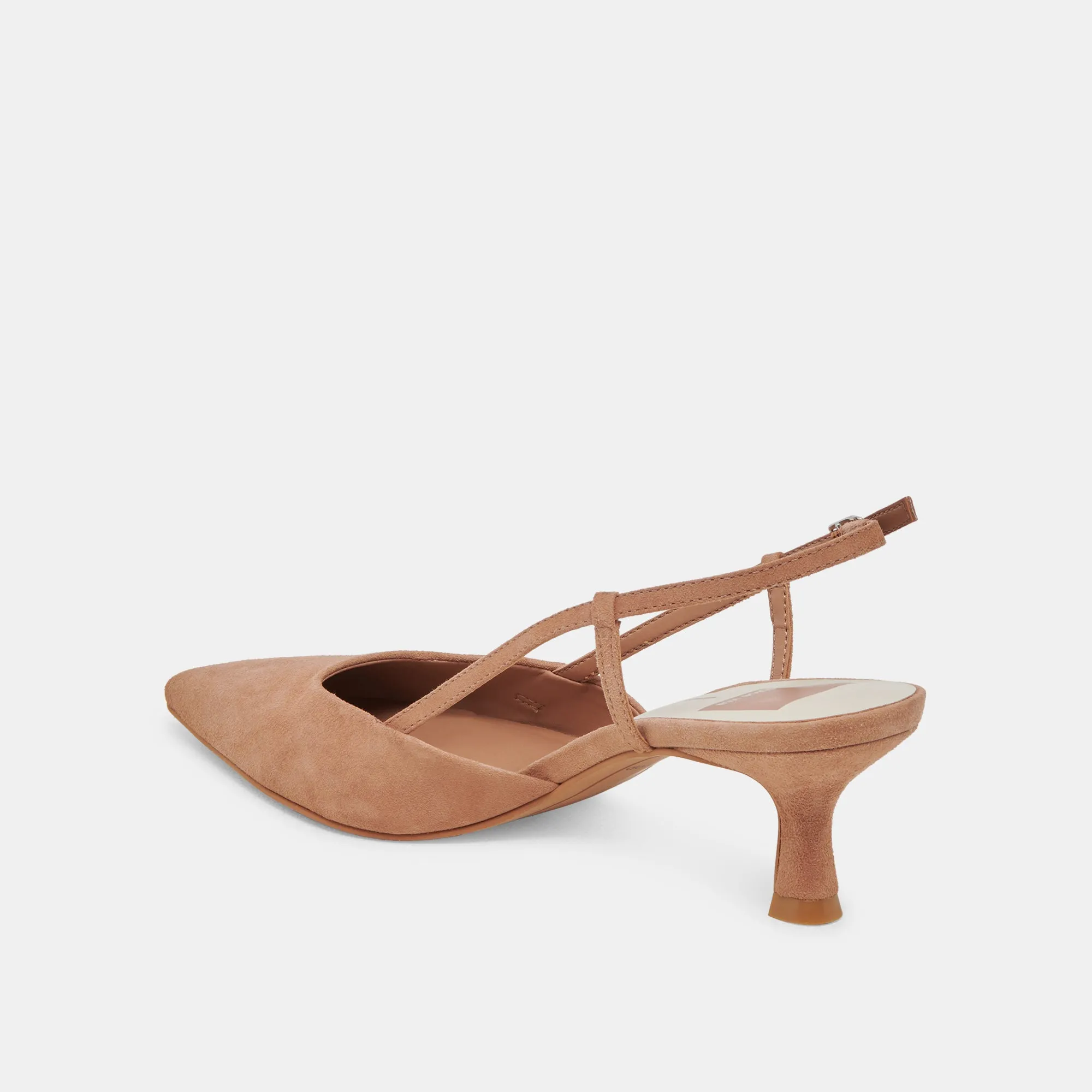 ODELA WIDE HEELS TOFFEE SUEDE sold by Dolce Vita product image thumbnail 5