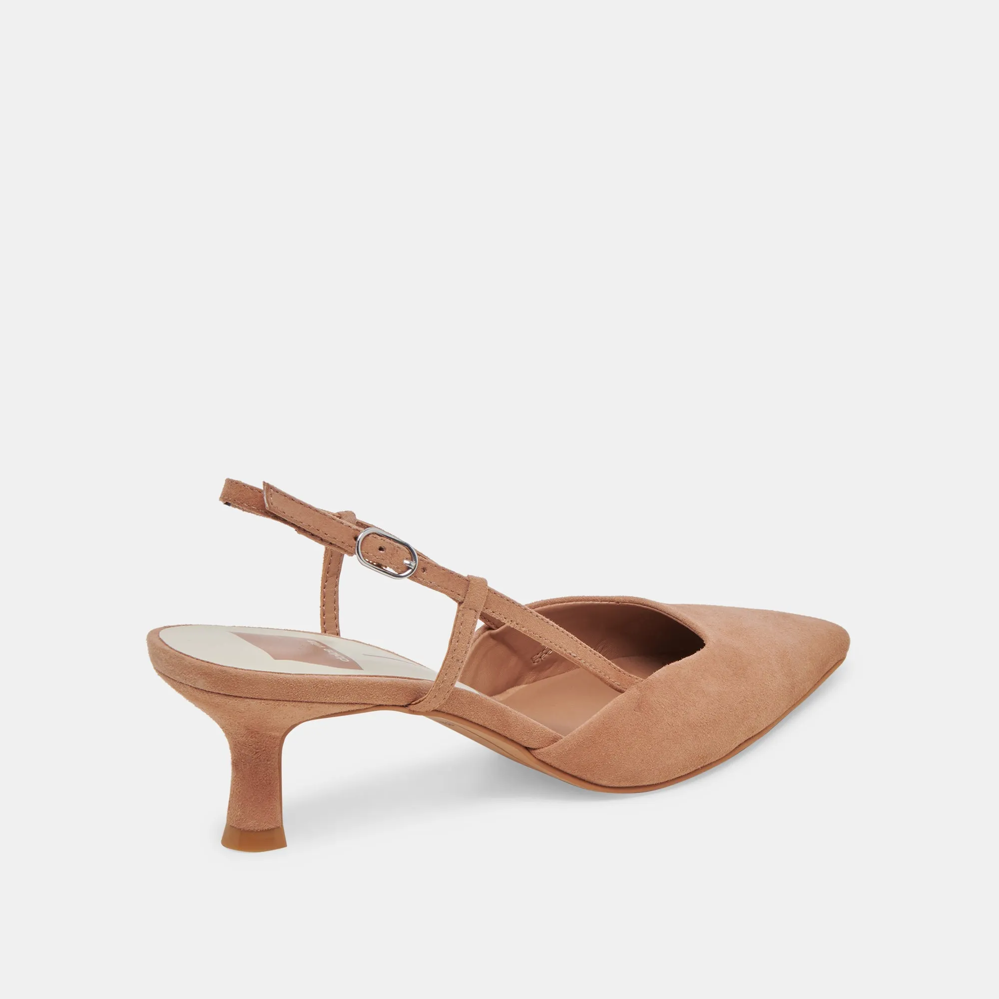 ODELA WIDE HEELS TOFFEE SUEDE sold by Dolce Vita product image thumbnail 3