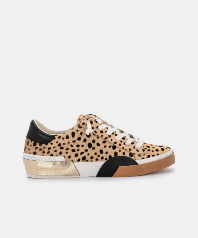 ZINA SNEAKERS LEOPARD CALF HAIR sold by Dolce Vita