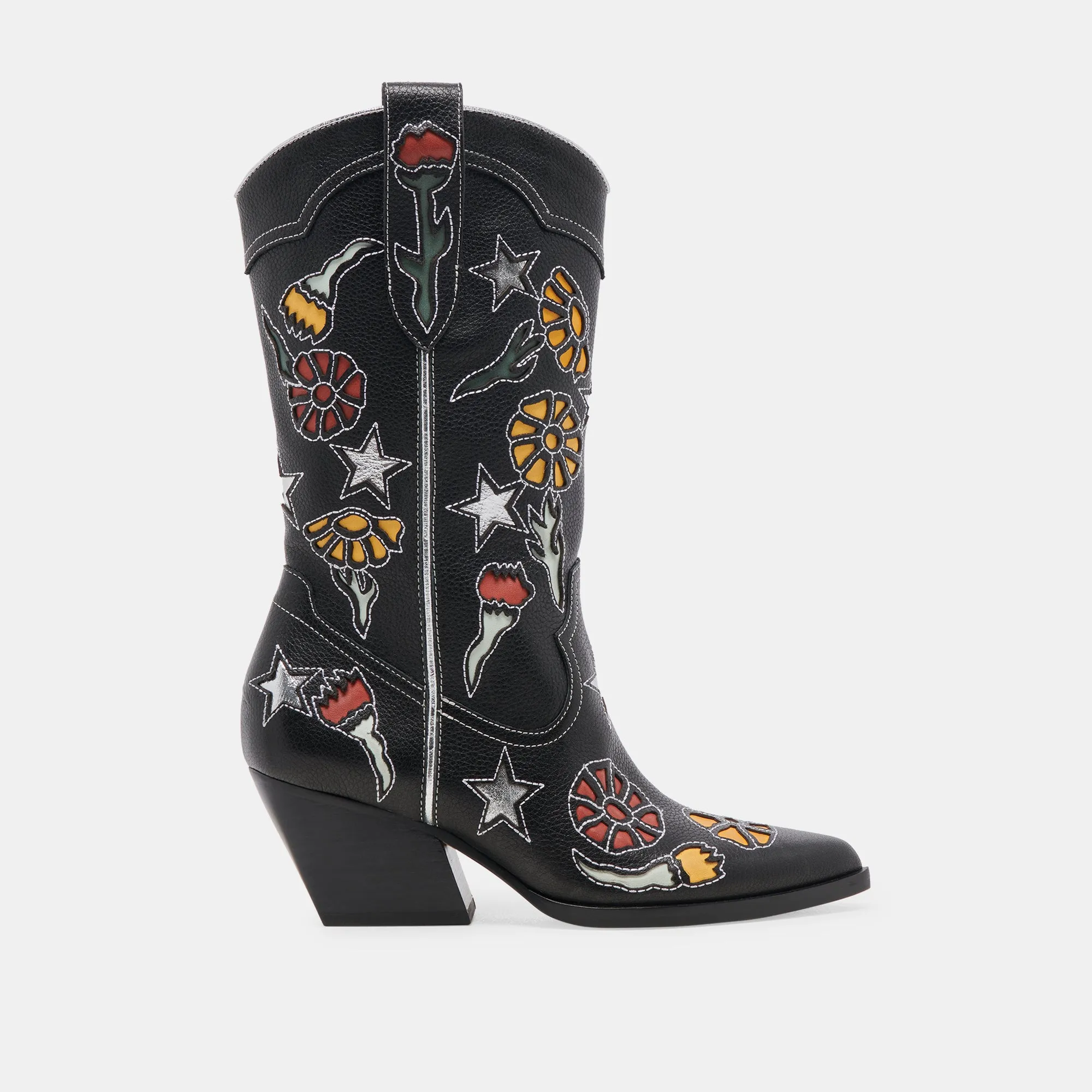 LASSIE BOOTS BLACK MULTI LEATHER sold by Dolce Vita