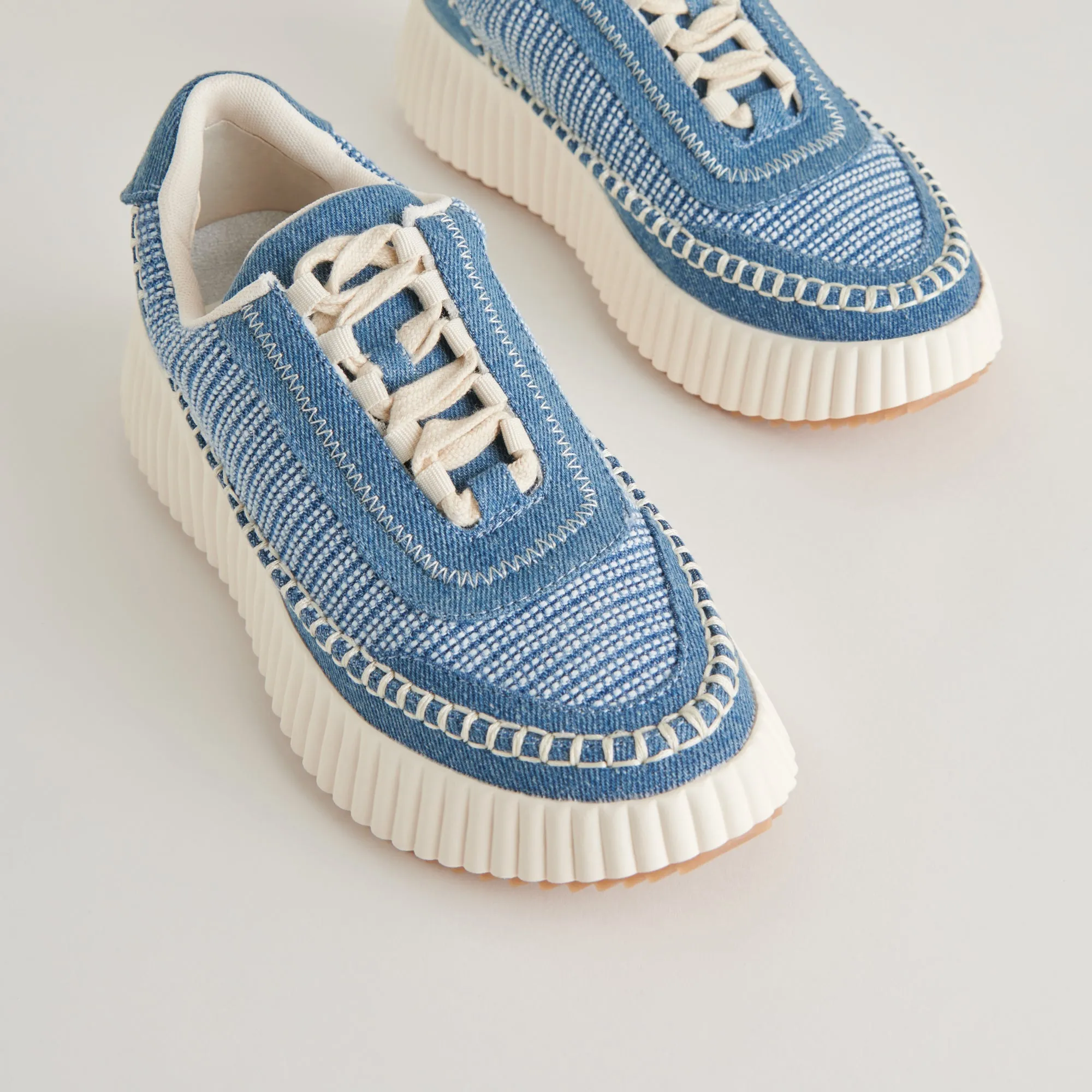 DOLEN SNEAKERS BLUE MULTI DENIM - re:vita sold by Dolce Vita product image thumbnail 2