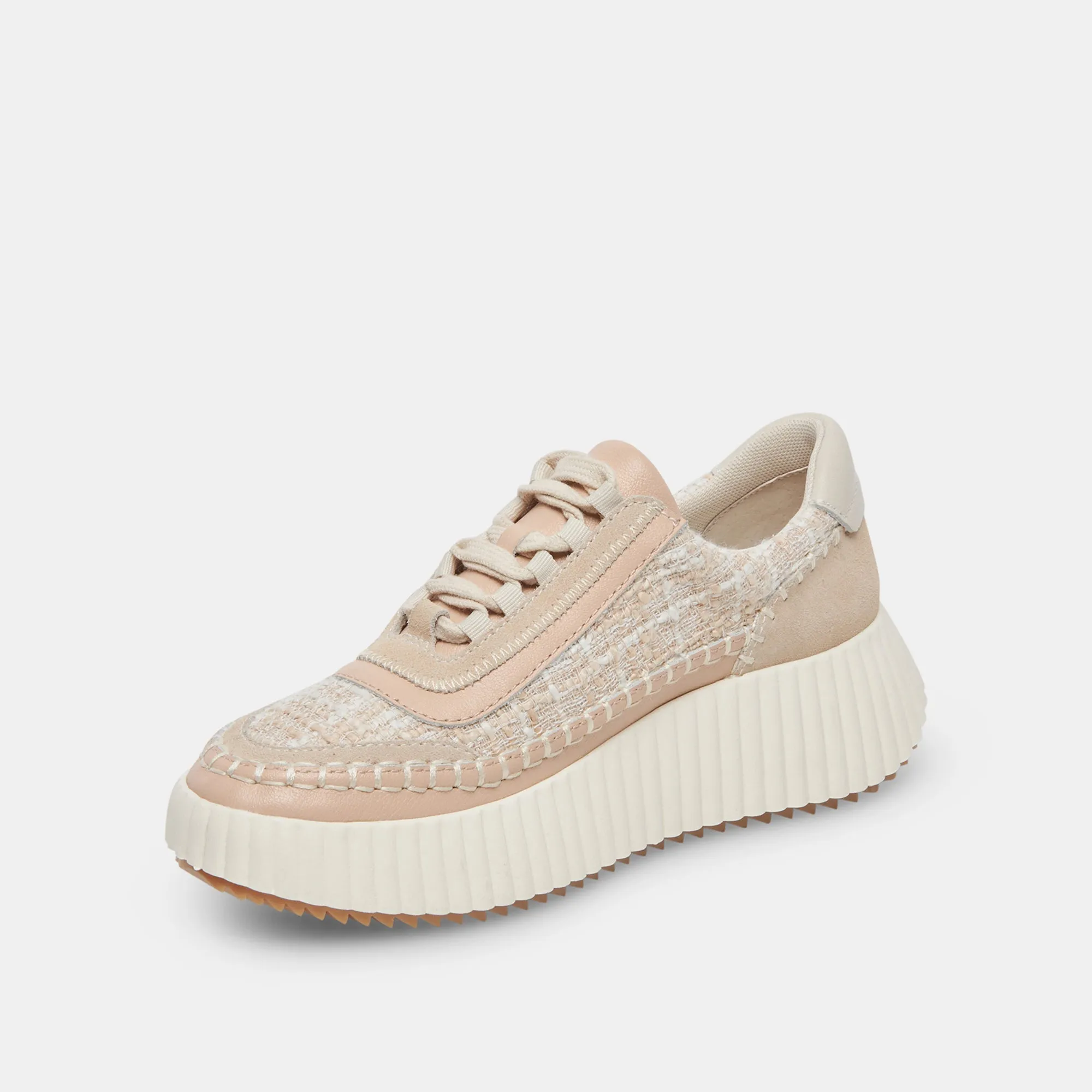 DOLEN SNEAKERS IVORY MULTI WOVEN - re:vita sold by Dolce Vita product image thumbnail 5