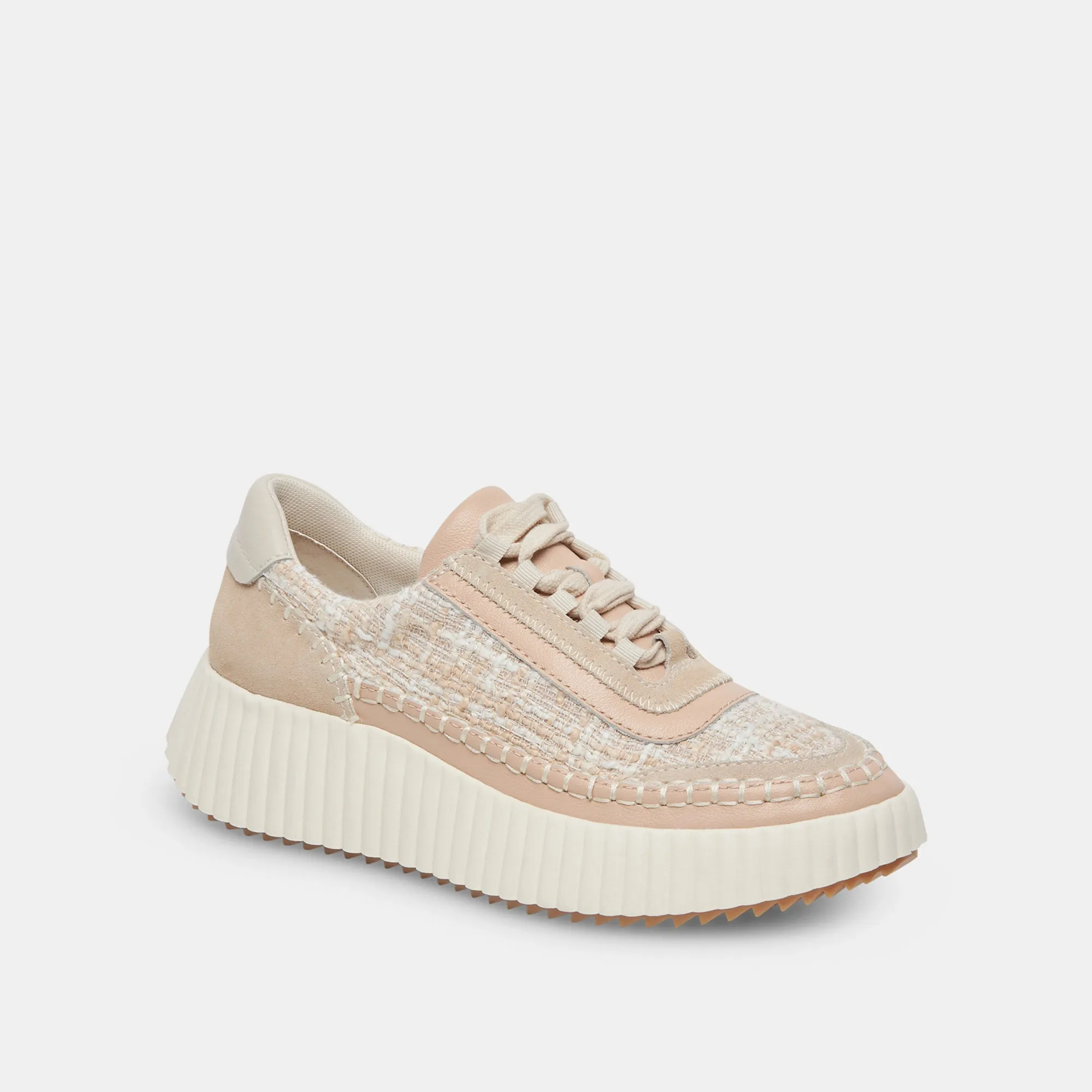 DOLEN SNEAKERS IVORY MULTI WOVEN - re:vita sold by Dolce Vita product image thumbnail 3