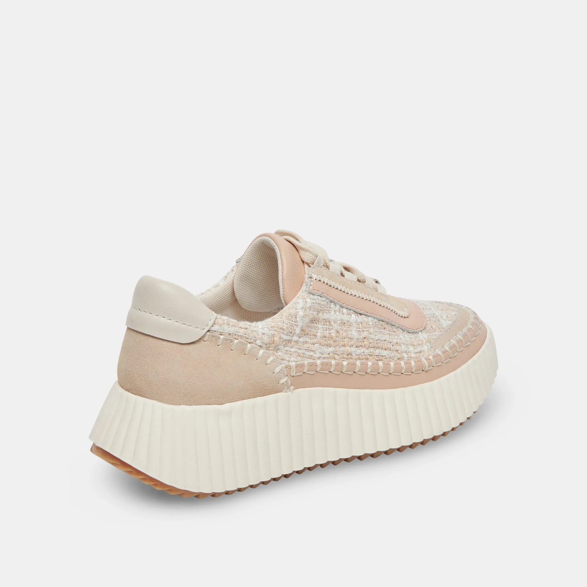 DOLEN SNEAKERS IVORY MULTI WOVEN - re:vita sold by Dolce Vita product image thumbnail 4