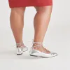 RYDER BALLET FLATS SILVER DISTRESSED LEATHER sold by Dolce Vita