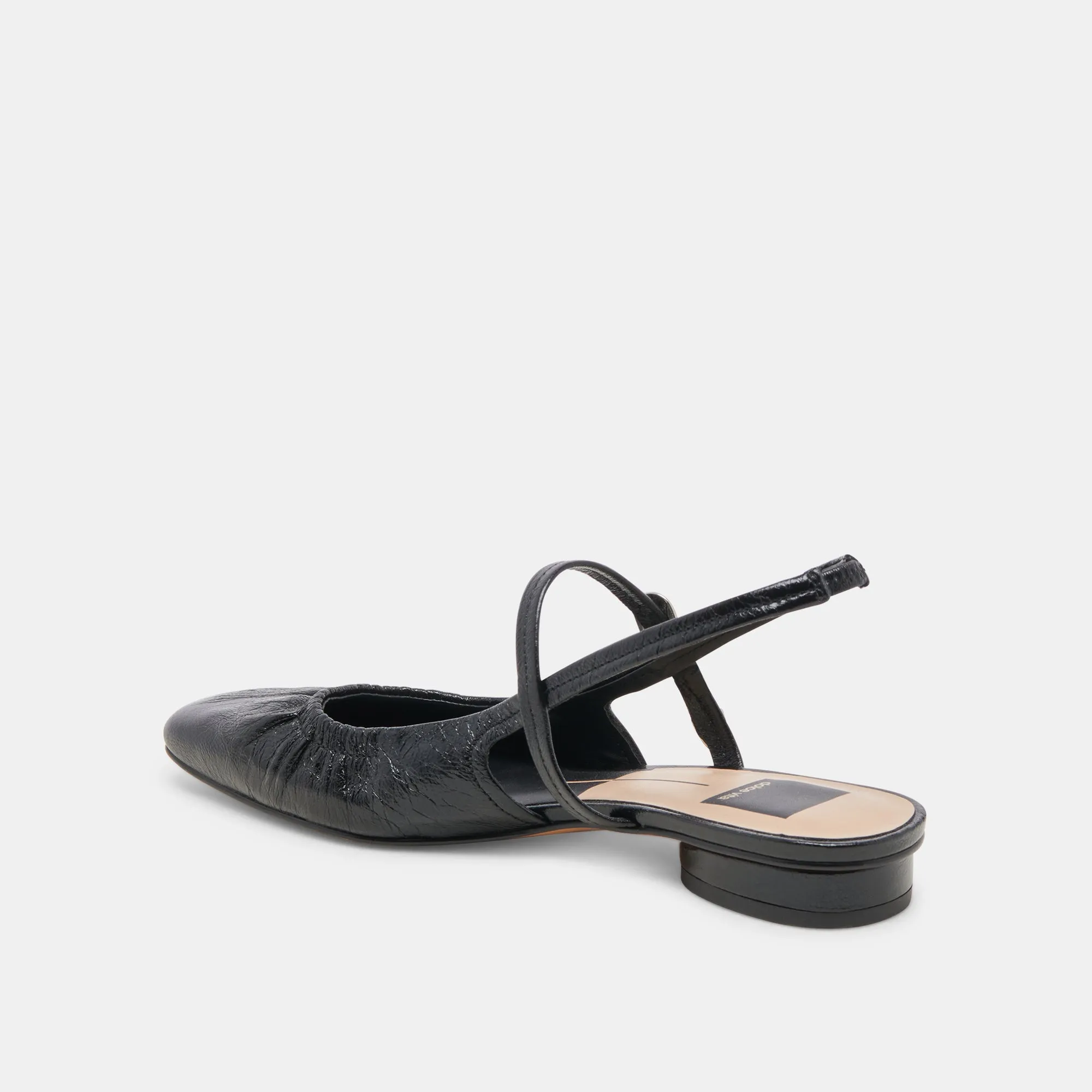 RIANNE FLATS MIDNIGHT CRINKLE PATENT sold by Dolce Vita product image thumbnail 5