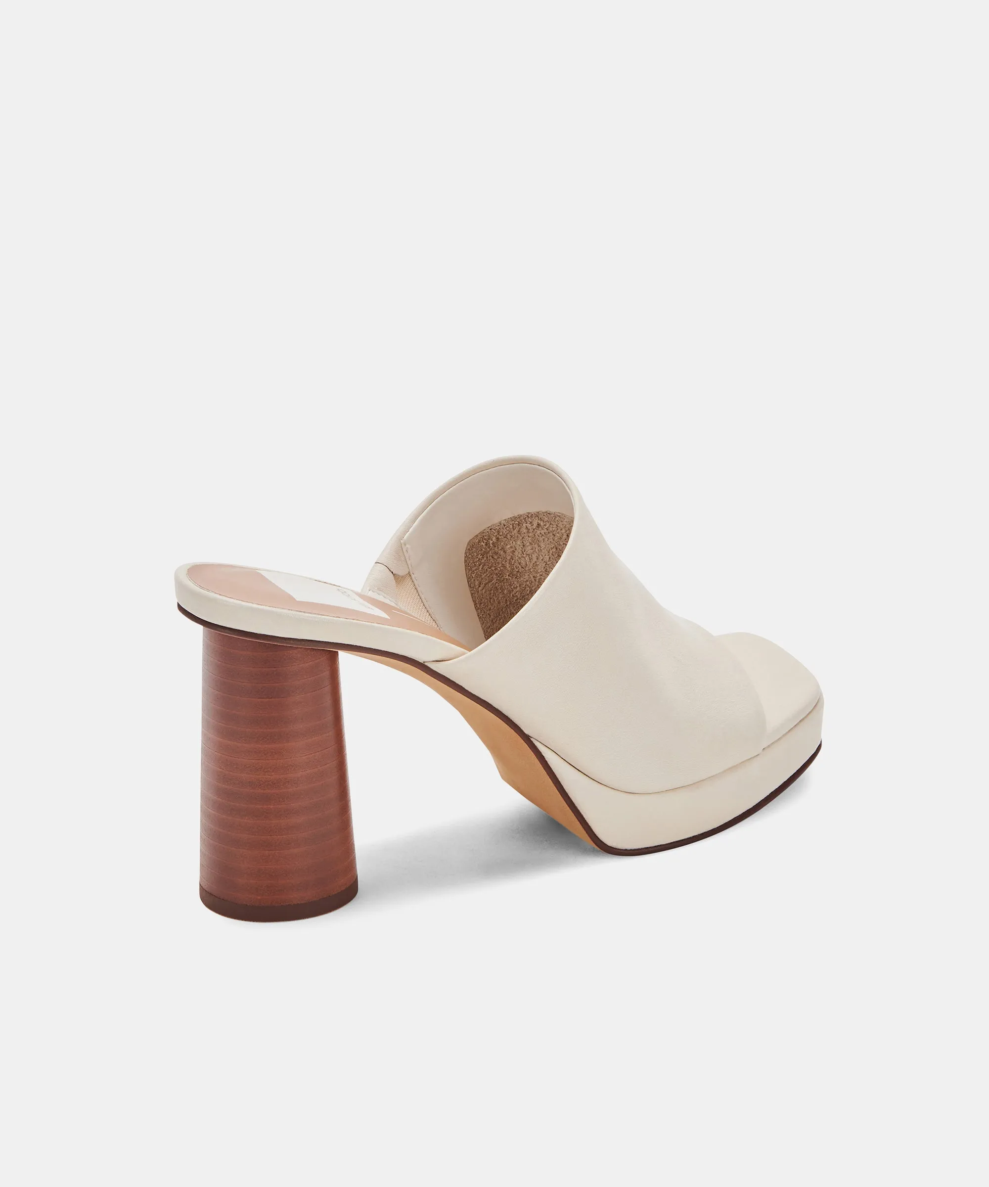 Kelsey DiPrima's ALYSSA HEELS IN IVORY LEATHER - re:vita sold by Dolce Vita product image thumbnail 3