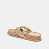 SELDA WIDE SANDALS GOLD RAFFIA sold by Dolce Vita