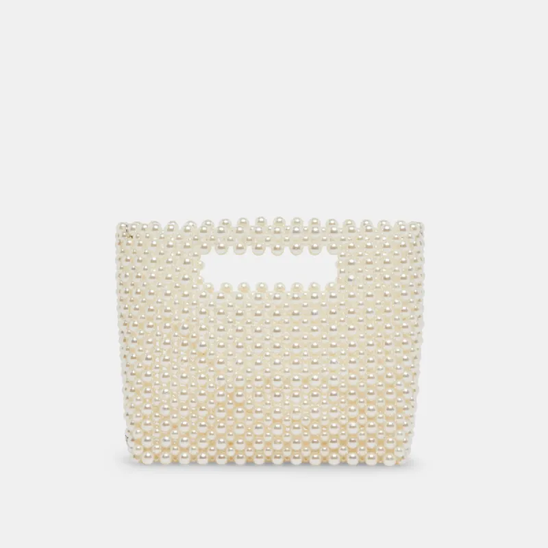 LINZY HANDBAG PEARL sold by Dolce Vita
