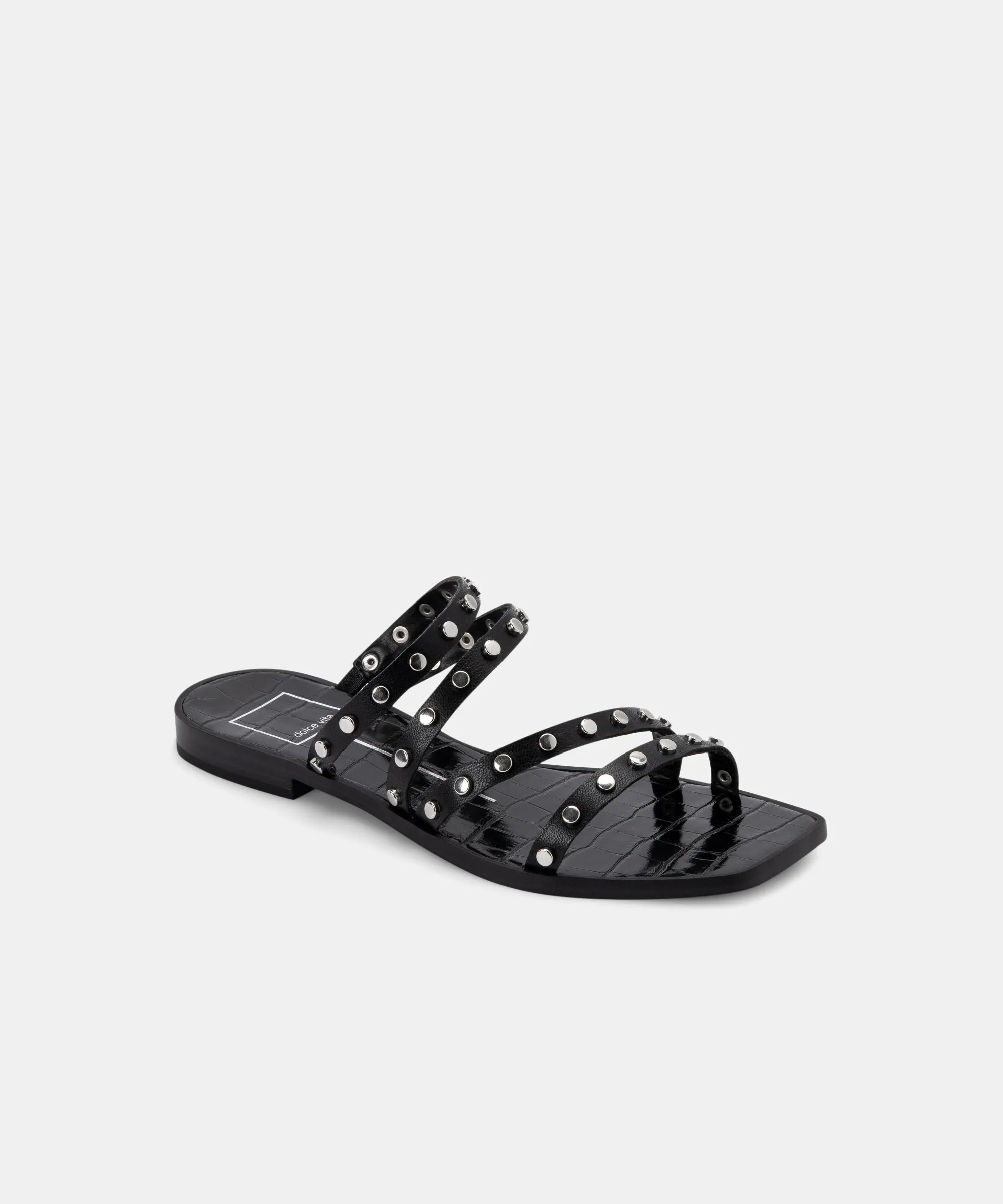 IZABEL STUDDED SANDALS BLACK STELLA sold by Dolce Vita product image thumbnail 3