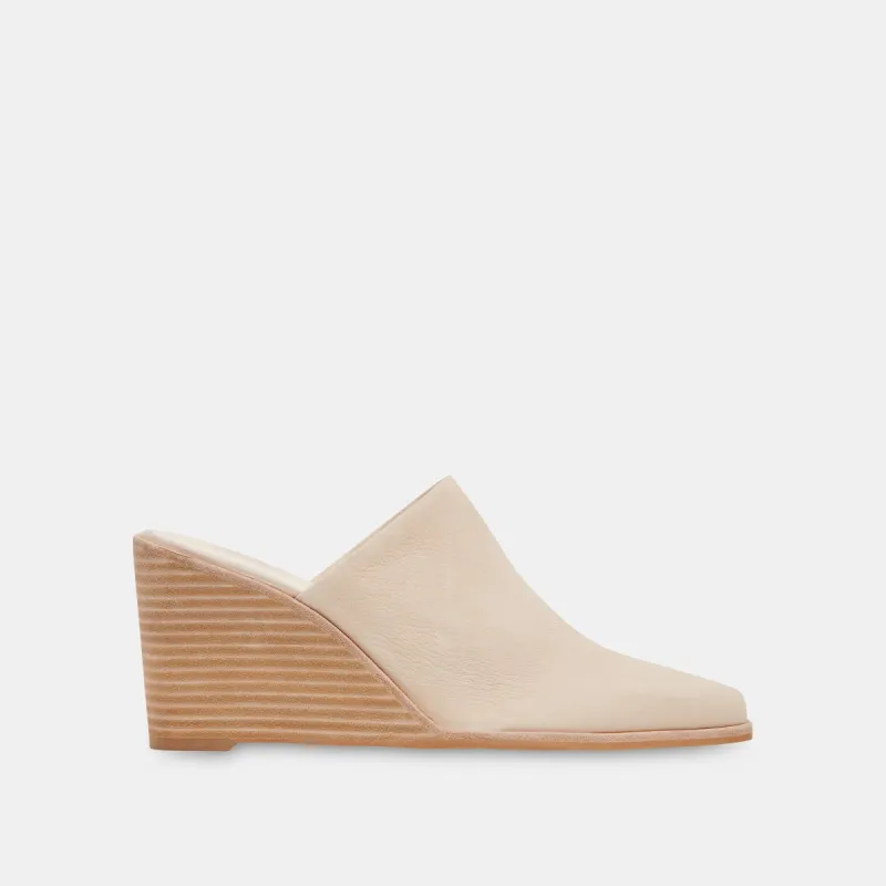 BEEMA MULES SAND NUBUCK sold by Dolce Vita
