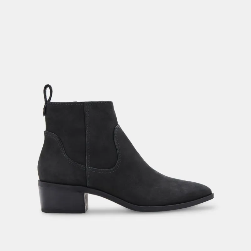 ABLE BOOTIES ONYX NUBUCK - re:vita sold by Dolce Vita