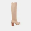 NEDI WIDE CALF BOOTS DUNE NUBUCK sold by Dolce Vita