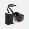 WESSI HEELS BLACK LEATHER sold by Dolce Vita