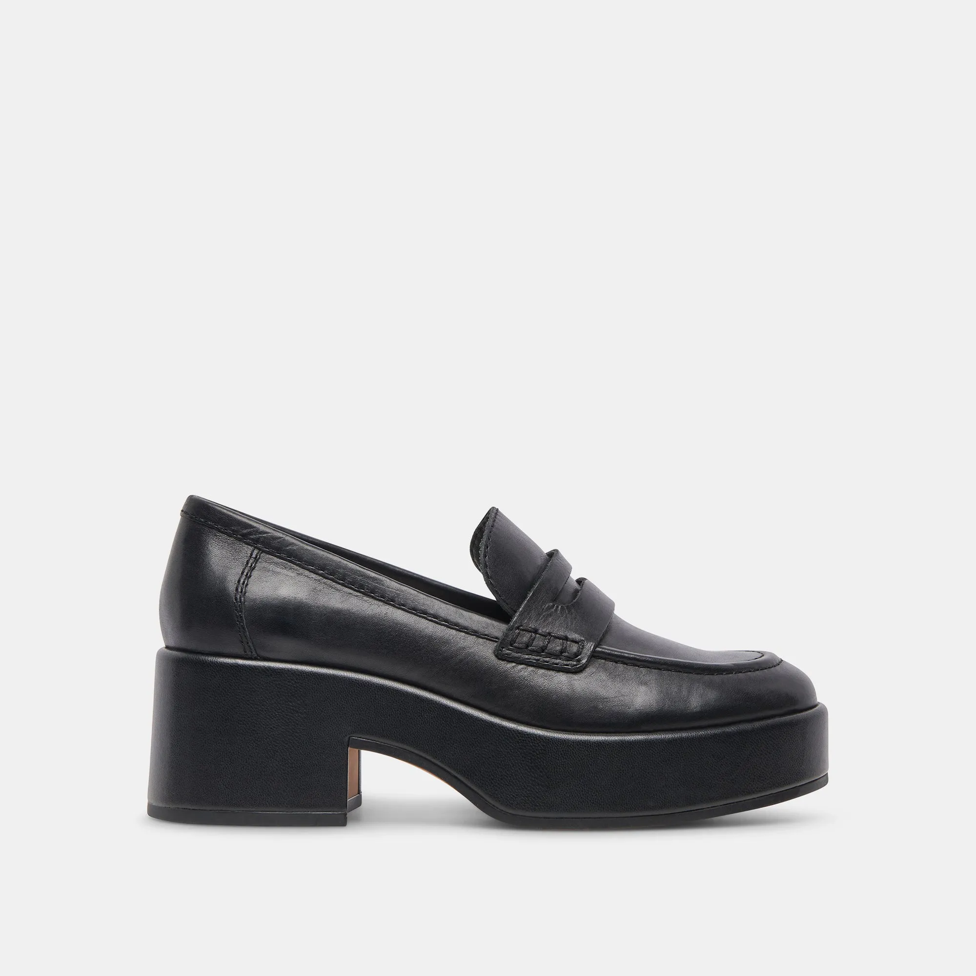 YANNI LOAFERS BLACK LEATHER sold by Dolce Vita
