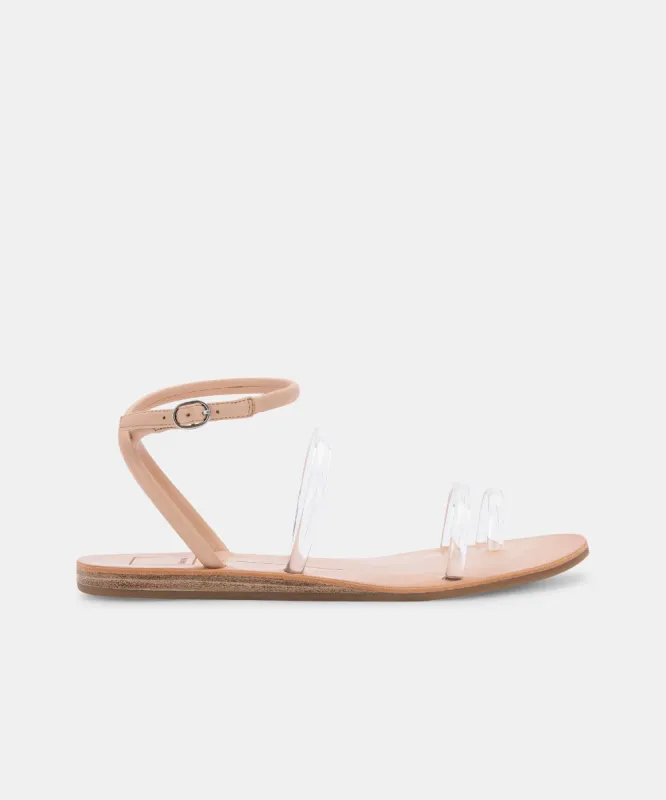 DAREN SANDALS CRYSTAL VINYL sold by Dolce Vita