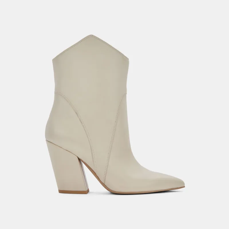 NESTLY BOOTIES IVORY LEATHER sold by Dolce Vita