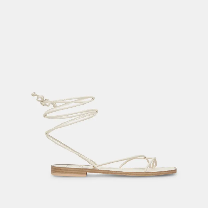 IVETTE SANDALS OFF WHITE STELLA sold by Dolce Vita