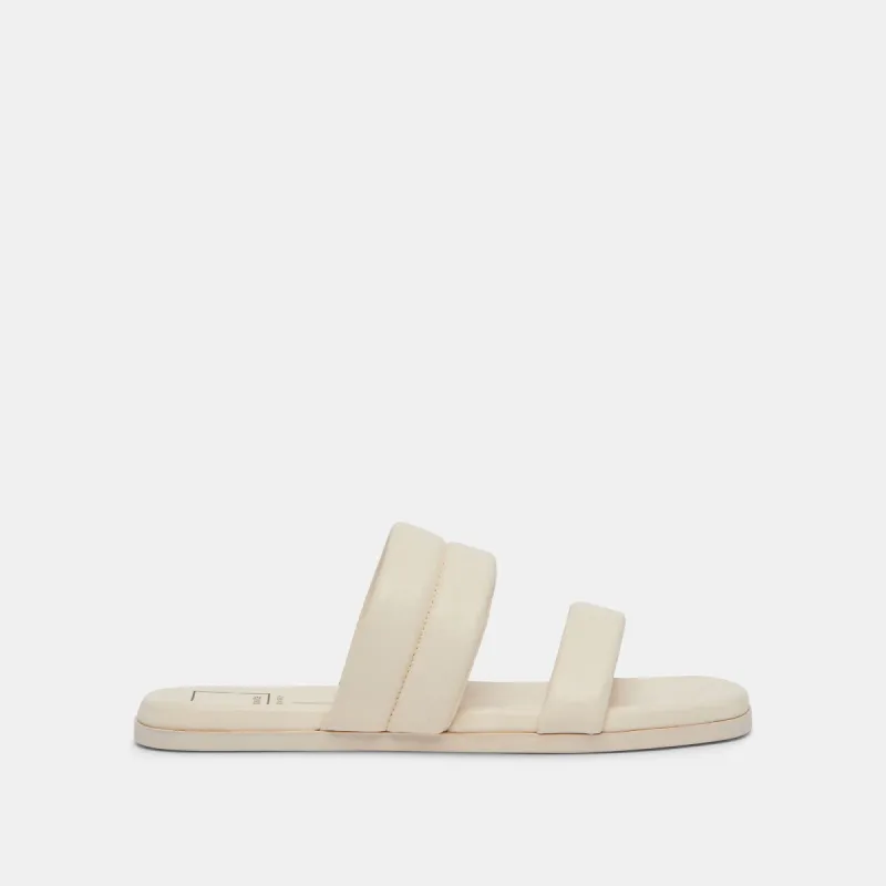 ADORE SANDALS IVORY LEATHER sold by Dolce Vita