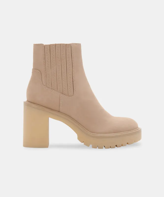 CASTER H2O BOOTIES DUNE SUEDE re:vita sold by Dolce Vita