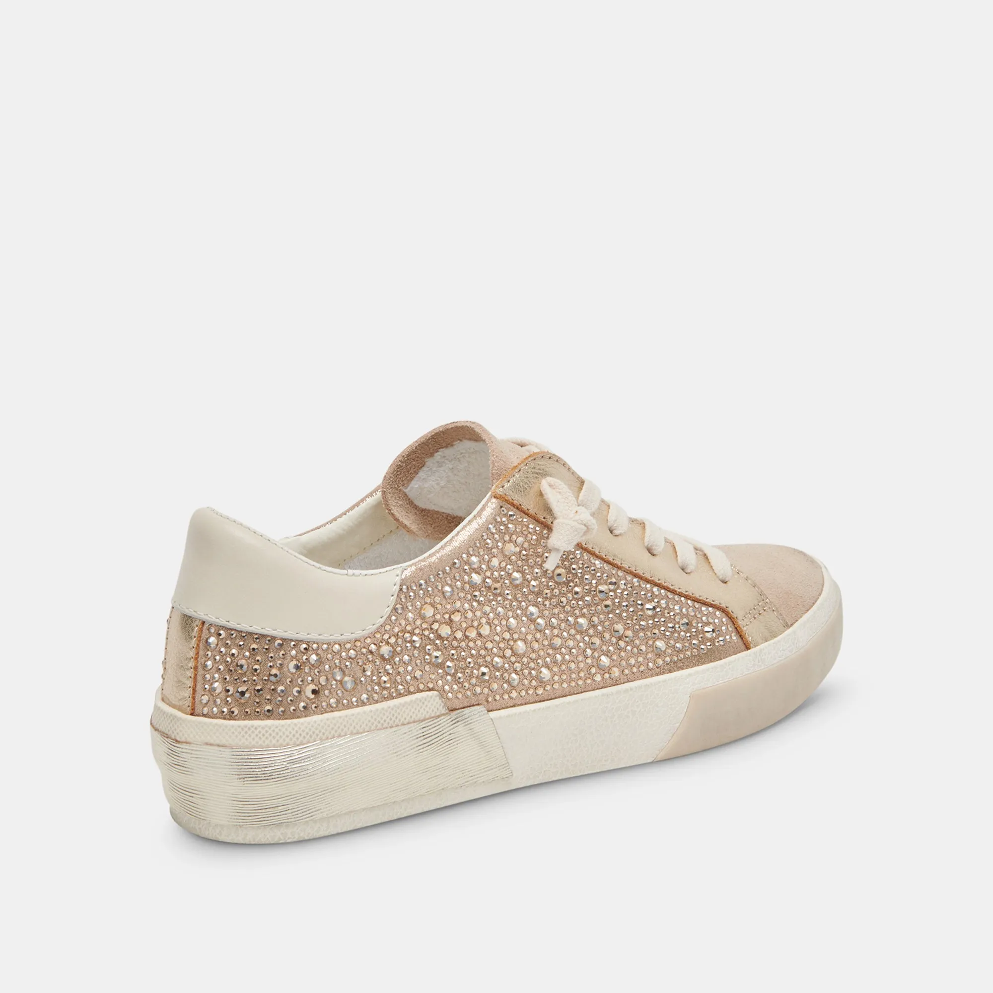 ZINA CRYSTAL SNEAKERS GOLD SUEDE sold by Dolce Vita product image thumbnail 5