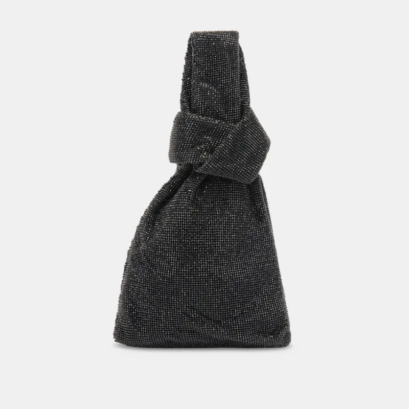 CLARRA HANDBAG BLACK MESH sold by Dolce Vita