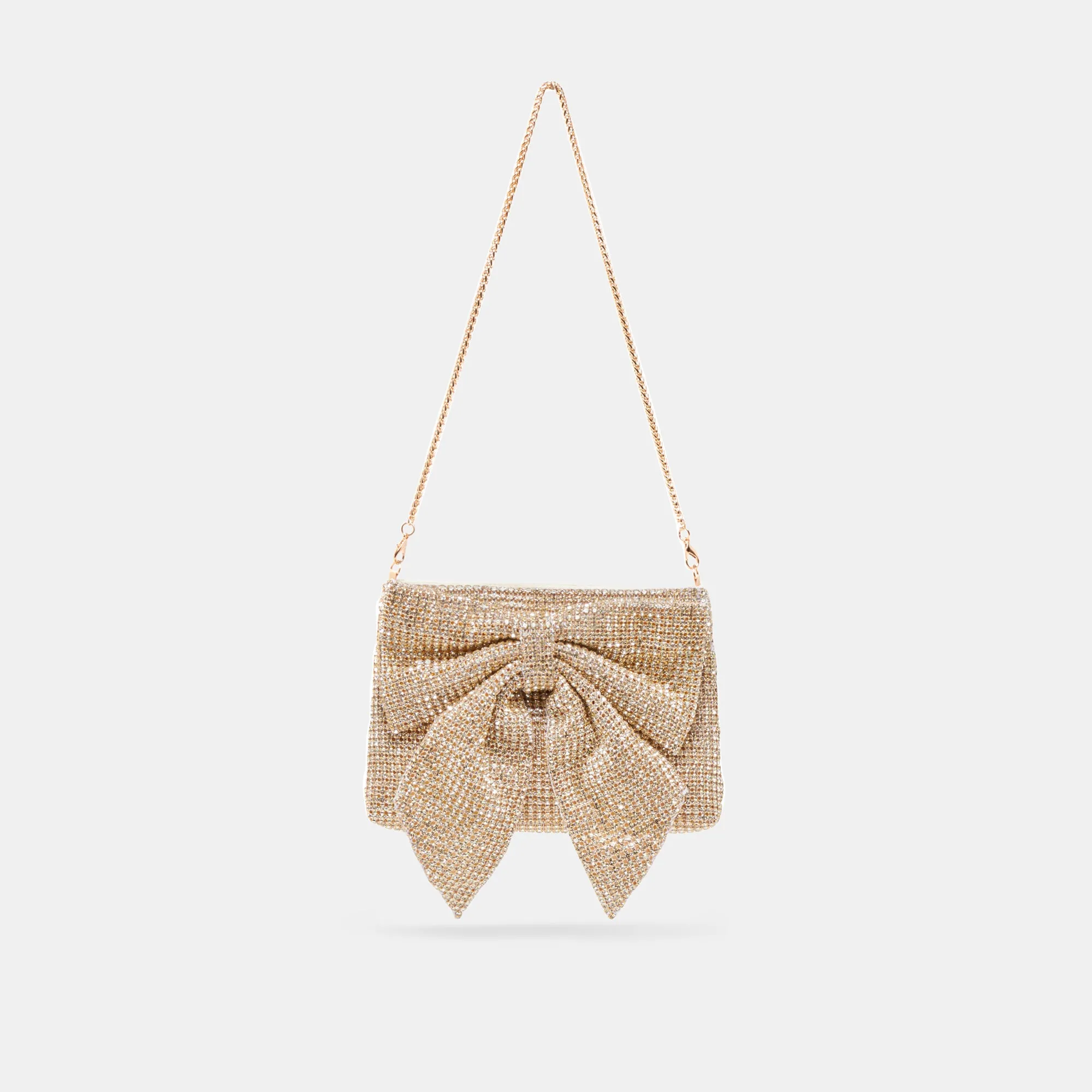 ISABELLA CLUTCH GOLD RHINESTONE MESH sold by Dolce Vita product image thumbnail 2