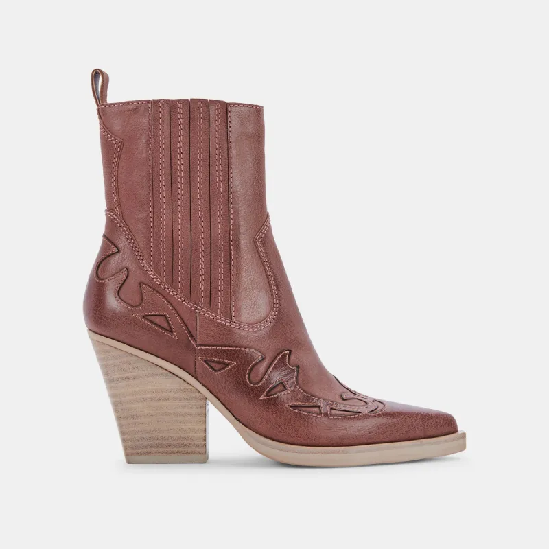 BEAUX BOOTS ROSE LEATHER sold by Dolce Vita