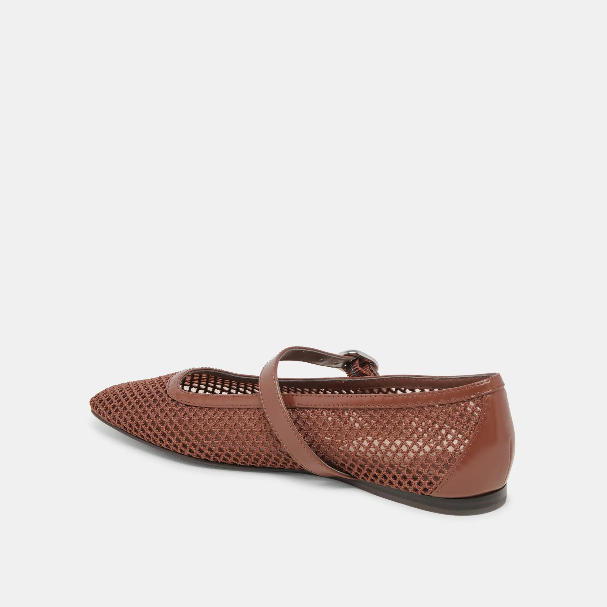 RODNI MESH BALLET FLATS TOFFEE WOVEN MESH sold by Dolce Vita product image thumbnail 5