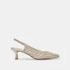 OLYMPA HEELS LIGHT GOLD METALLIC STELLA sold by Dolce Vita