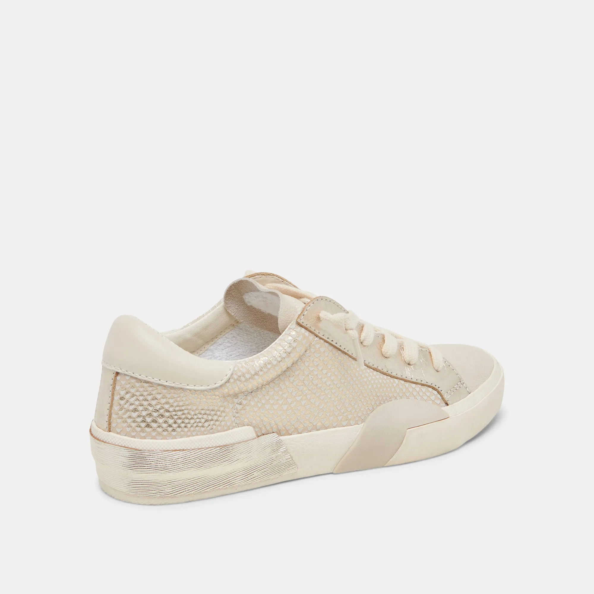 ZINA SNEAKERS CHAMPAGNE EMBOSSED LEATHER sold by Dolce Vita product image thumbnail 3