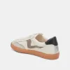 NOTICE WIDE SNEAKERS WHITE GREY LEATHER sold by Dolce Vita