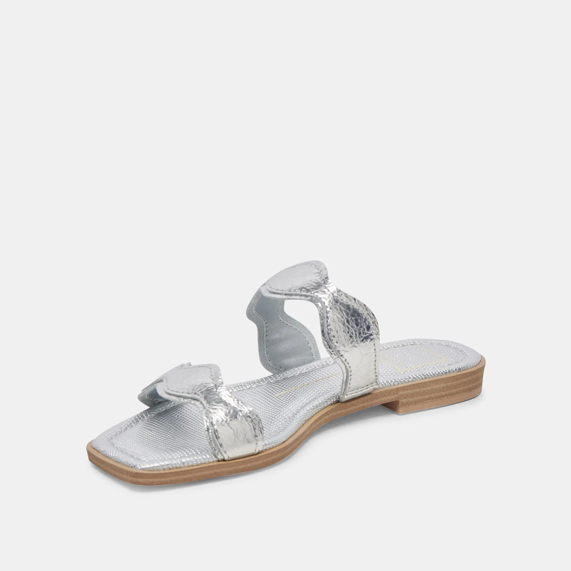 ILVA SANDALS SILVER DISTRESSED LEATHER sold by Dolce Vita product image thumbnail 4