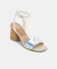 HAZEL HEELS SILVER IRIDESCENT - re:vita sold by Dolce Vita