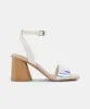 HAZEL HEELS SILVER IRIDESCENT - re:vita sold by Dolce Vita