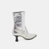 ARYA WIDE CALF BOOTS SILVER DISTRESSED LEATHER sold by Dolce Vita