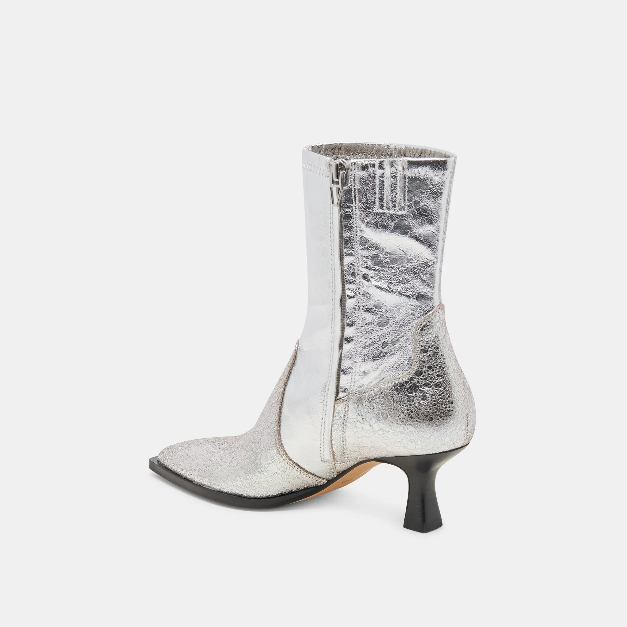 ARYA WIDE CALF BOOTS SILVER DISTRESSED LEATHER sold by Dolce Vita product image thumbnail 5