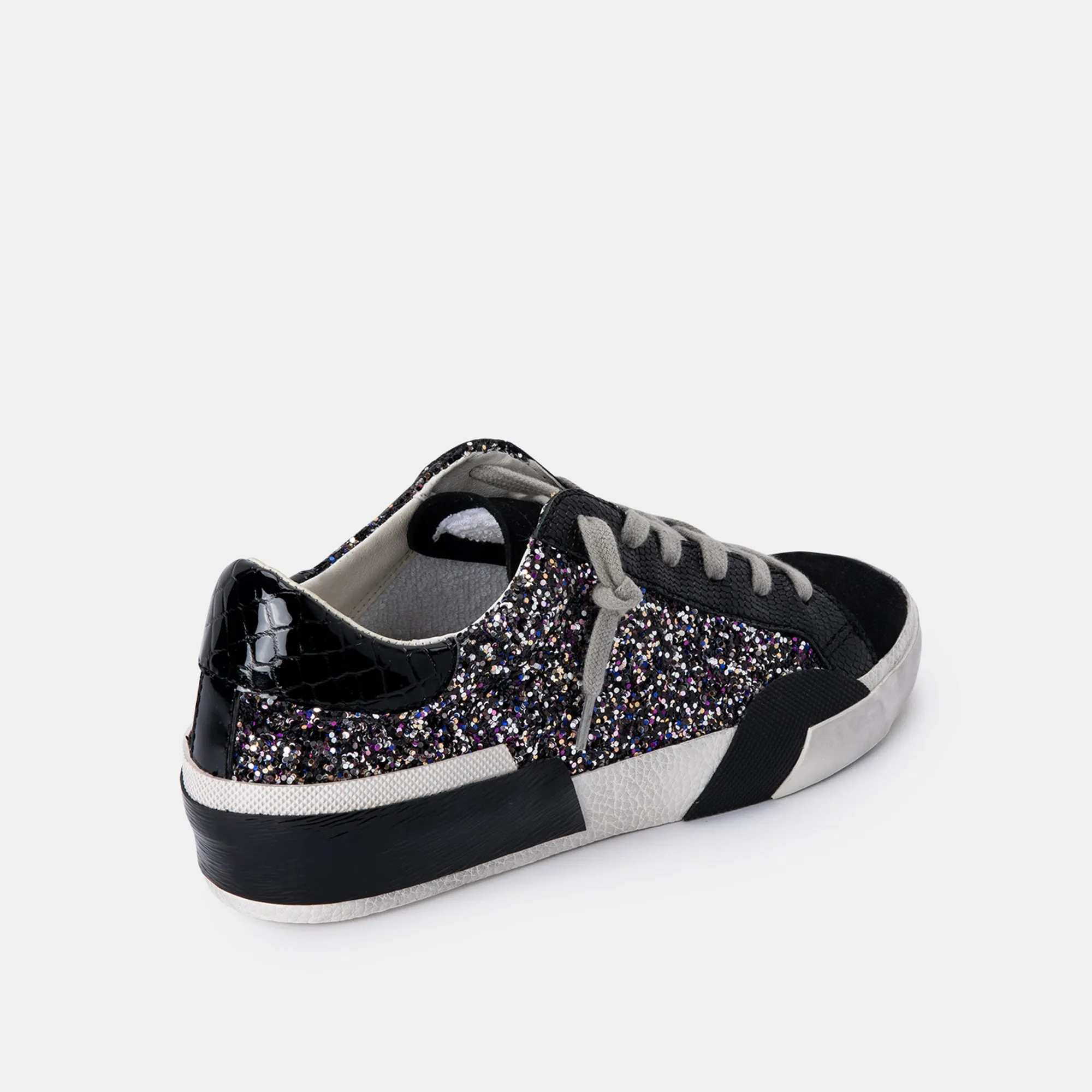 ZINA SNEAKERS BLACK METALLIC GLITTER sold by Dolce Vita product image thumbnail 5
