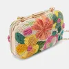 DAISY CLUTCH MULTI WOVEN RAFFIA sold by Dolce Vita