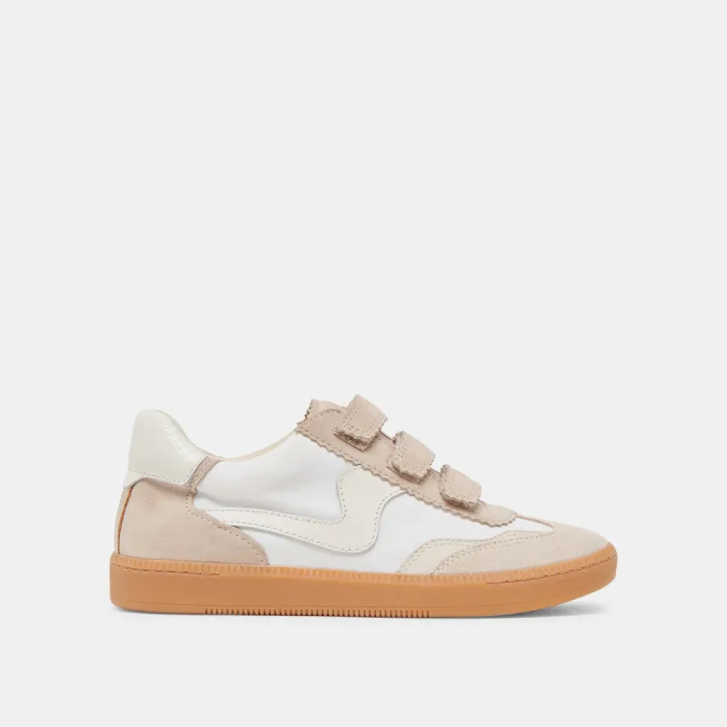 NOTICE VELCRO SNEAKERS IVORY MULTI NYLON sold by Dolce Vita